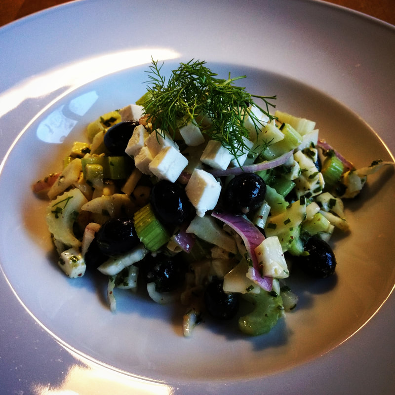Fenchel-Sellerie-Feta-Salat - MIT LIEBE GEKOCHT - QUICK &amp; DIRTY